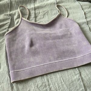 light wash purple tank top!
